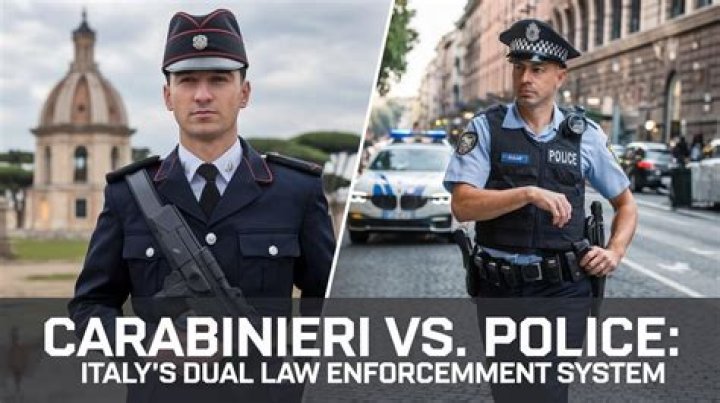 What is the difference between Carabinieri and police?