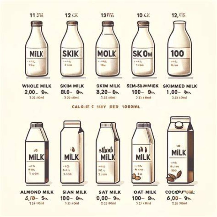 What is the equivalent of 100ml of milk?