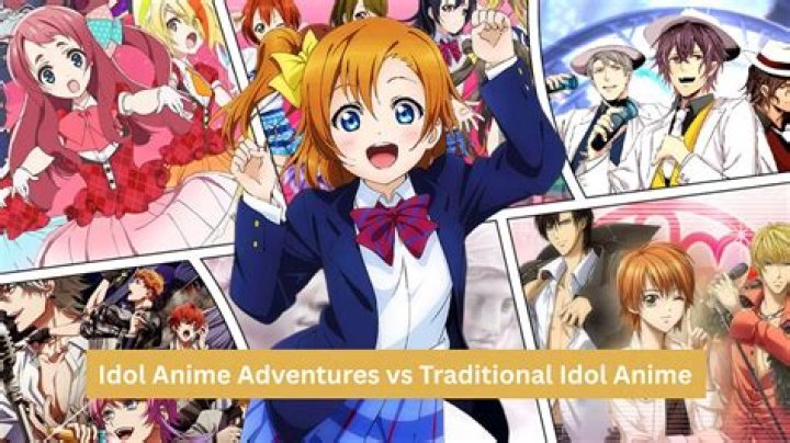 What is the first idol anime?