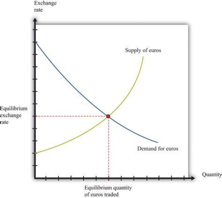 What is the foreign exchange equilibrium rate?