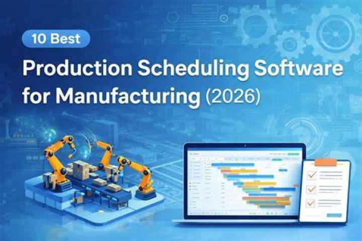 What is the name of popular software for scheduling of production?
