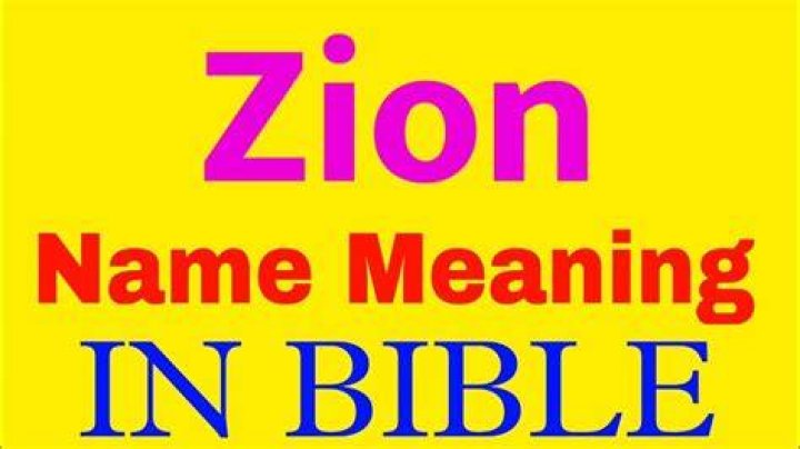 What is the new name for Zion?