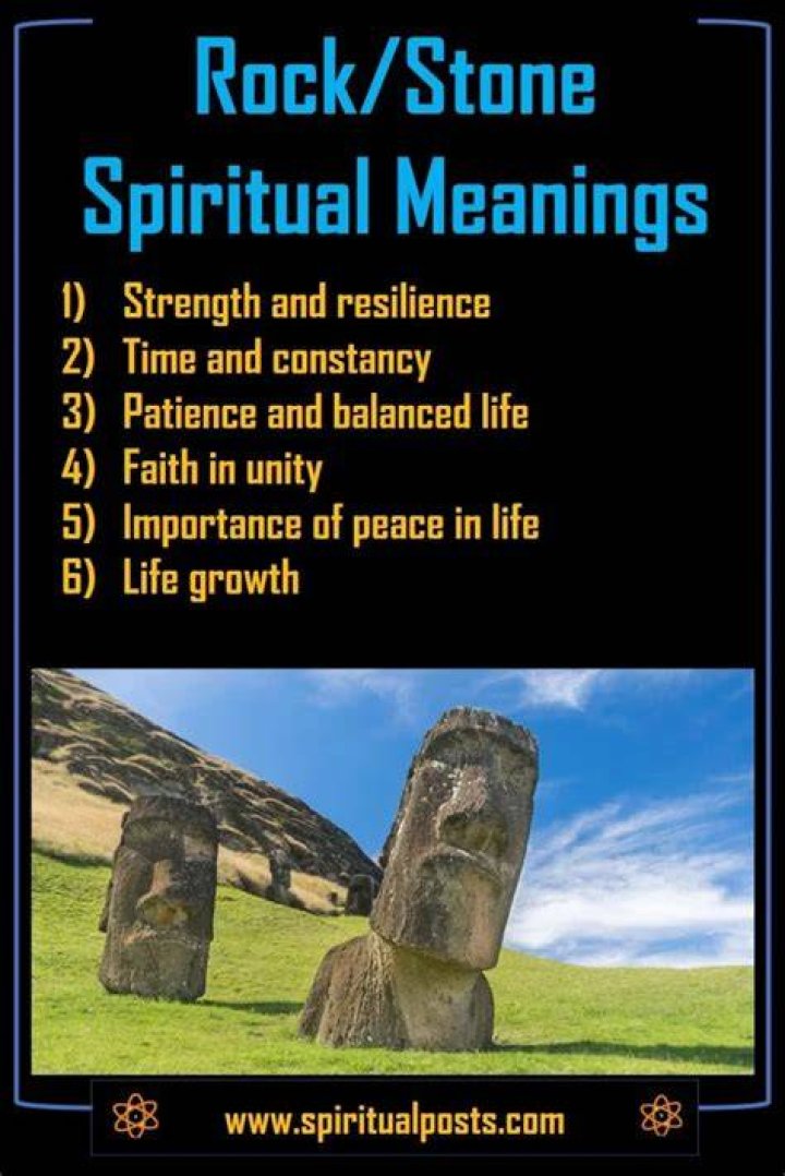What is the spiritual meaning of rock?