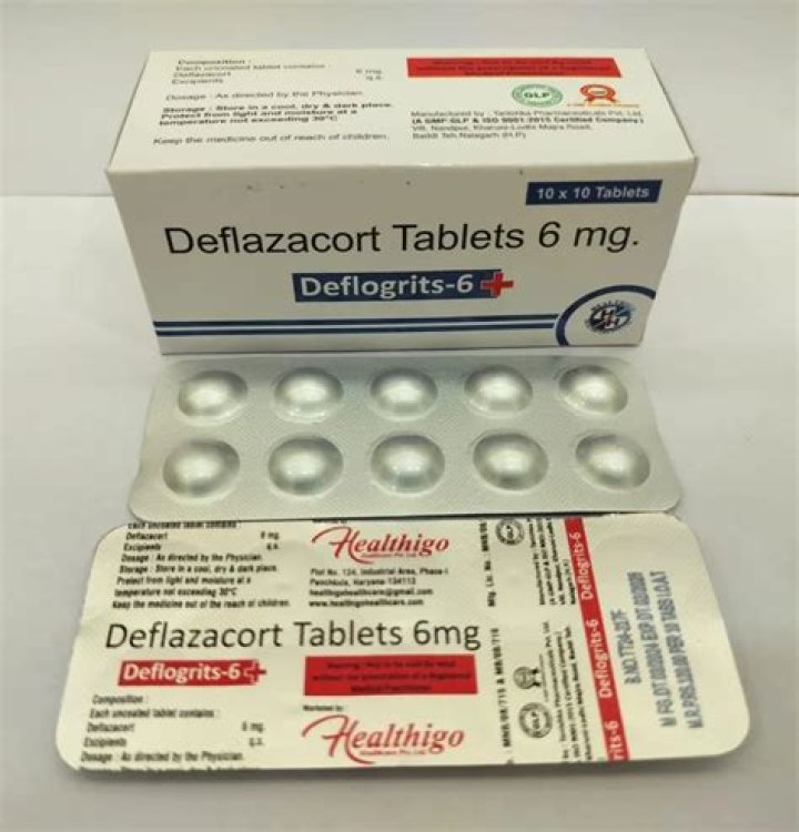 What is the use of deflazacort 6 mg?