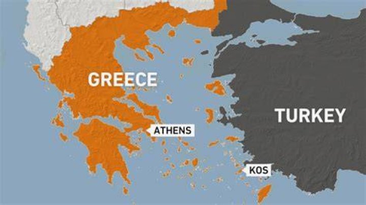 What island do Turkey and Greece fight?