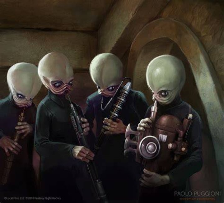 What key is the Cantina Band in?