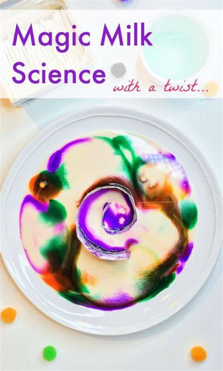 What milk is best for Magic milk experiment?