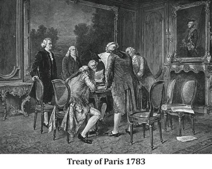 What was the Treaty of Paris 1783 quizlet?