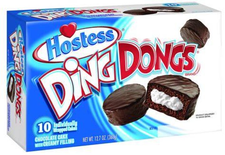 Whats in the middle of a Ding Dong?