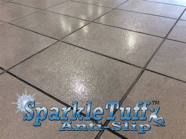 Which flooring is non slippery?