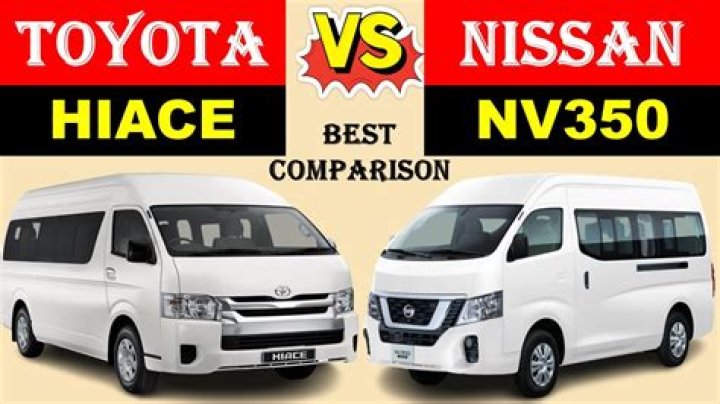 Which is better Hiace or Urvan?