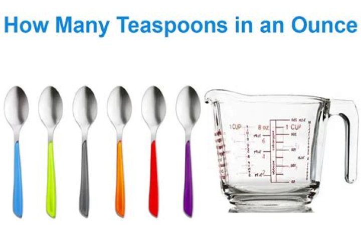 Which is bigger ounce or teaspoon?
