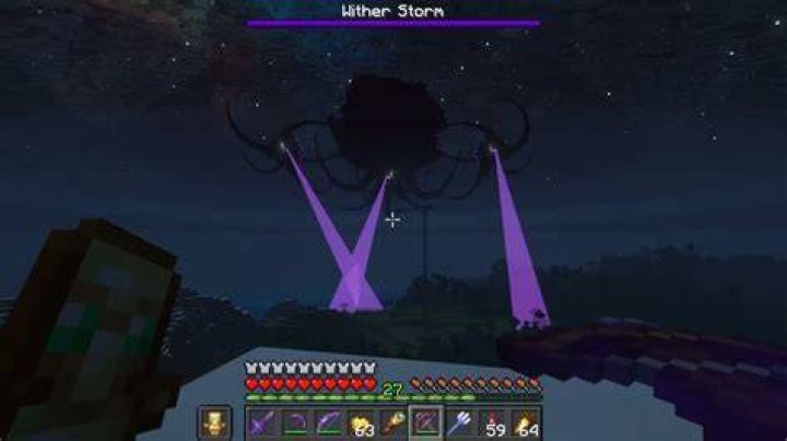 Who can defeat the Wither storm?