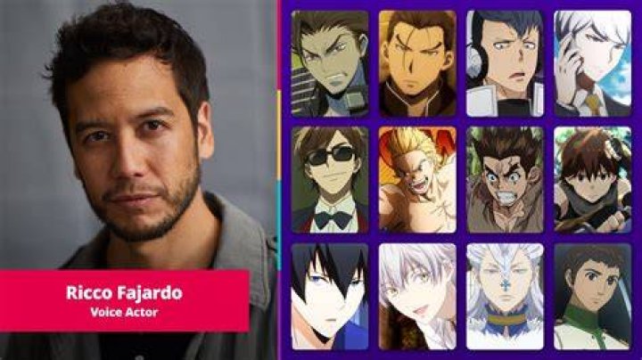 Who did Ricco Fajardo voice actor?