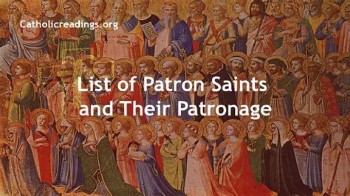 Who is the patron saint for exam?