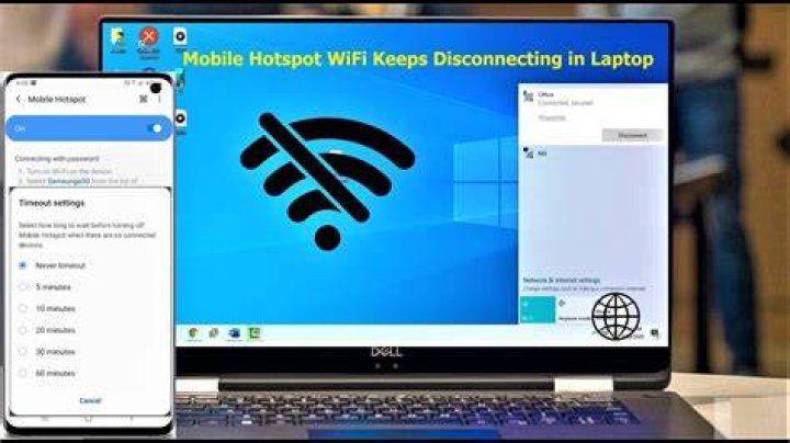 Why my iPhone hotspot is not showing in my laptop?